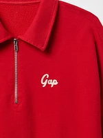 Gap Logo Polo Sweatshirt