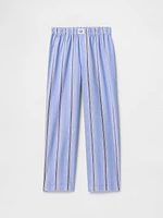 Kids Recycled Poplin PJ Pants