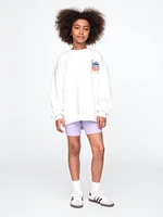 Gap × Disney Kids VintageSoft Oversized Sweatshirt