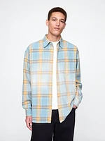 Sunwashed Twill Big Shirt