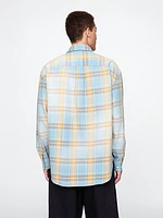 Sunwashed Twill Big Shirt