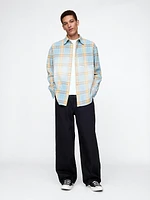 Sunwashed Twill Big Shirt