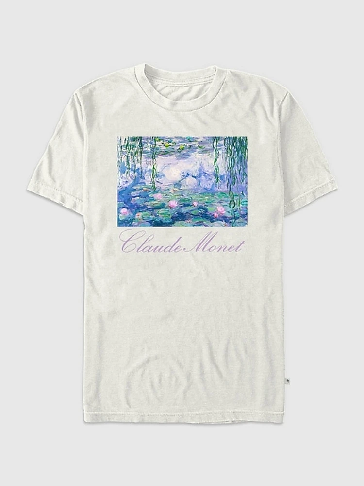 Monet Water Lilies Graphic T-Shirt