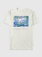 Monet Water Lilies Graphic T-Shirt