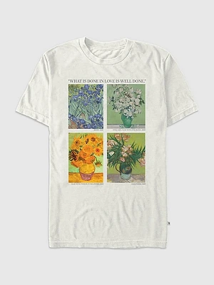 Van Gogh Flowers Graphic T-Shirt