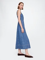 UltraSoft Denim Maxi Dress