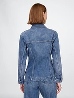 Longline Denim Jacket