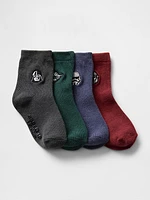 Baby & Toddler Star Wars Logo Crew Socks (4-Pack)