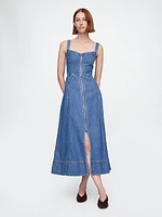 UltraSoft Denim Maxi Dress