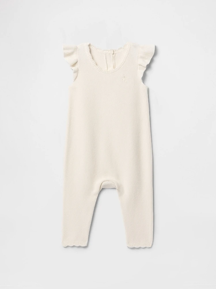 Baby Ruffle Sweater One-Piece