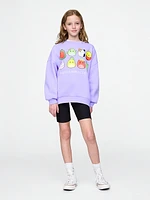 Kids Graphic Tunic Sweatshirt