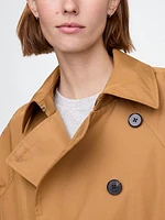 Asymmetrical Trench Jacket