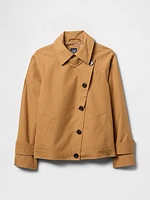 Asymmetrical Trench Jacket