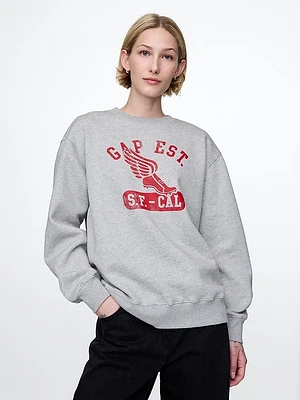 Vintage Soft Gap Logo Tunic Sweatshirt