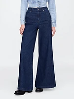 High Rise Extra-Wide Flare Jeans