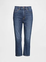 High Rise Capri Jeans