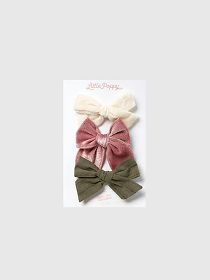 The Stella Bow Clip Set