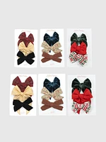 The Holiday Bow Clip Bundle