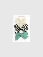 The Kayla Bow Clip Set