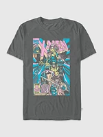 X-Men Pastel Comic Cover Graphic T-Shirt