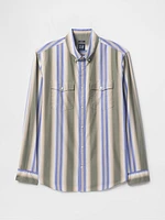 Organic Cotton Poplin Western Shirt