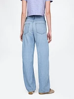 High Rise Barrel Jeans