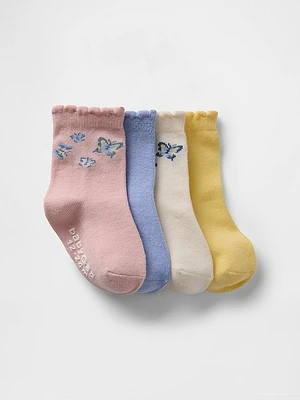 Baby & Toddler Butterfly Crew Socks