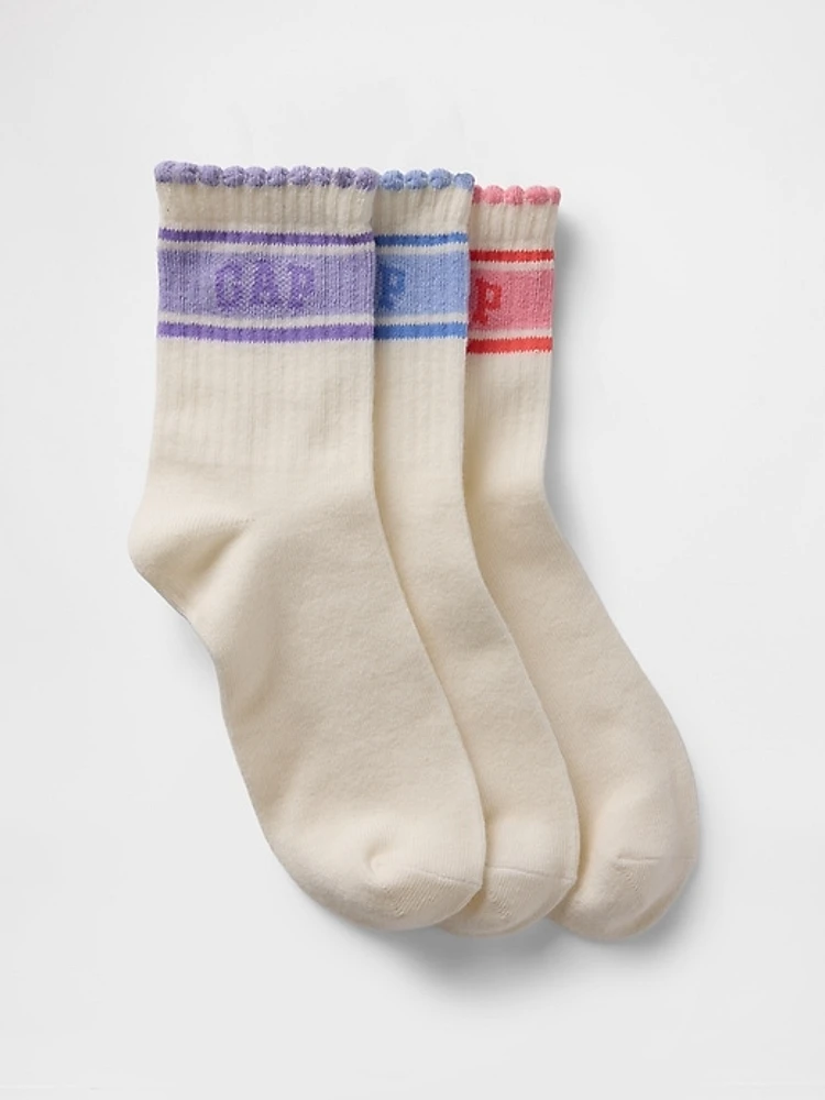 Kids Logo Crew Socks