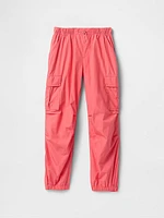 Kids Pull-On Cargo Parachute Pants