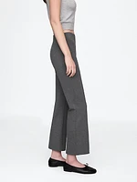 High Rise Ponte Crop Kick Pants