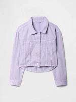 Kids UltraSoft Denim Swing Jacket