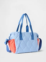 Kids Quilted Weekender Bag