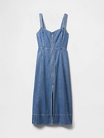 UltraSoft Denim Maxi Dress