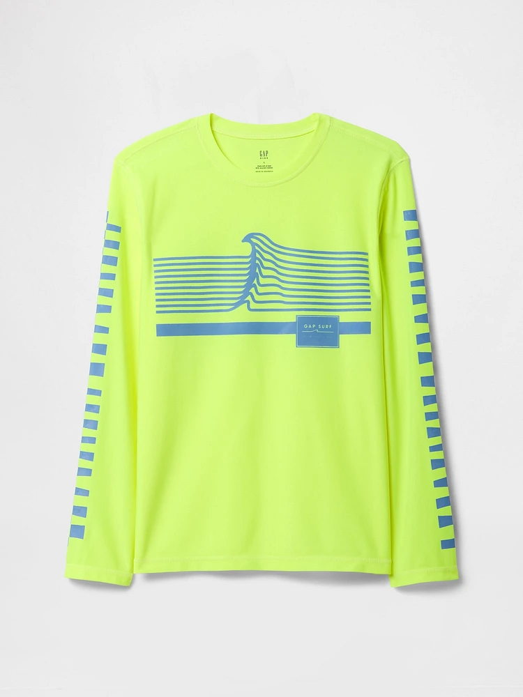 Kids Graphic Rash Guard