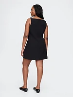 BiStretch Square Neck Mini Dress