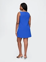 BiStretch Square Neck Mini Dress