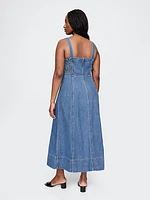 UltraSoft Denim Maxi Dress