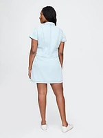 UltraSoft Denim Mini Shift Dress