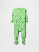 Baby Organic Cotton Footed One-Piece