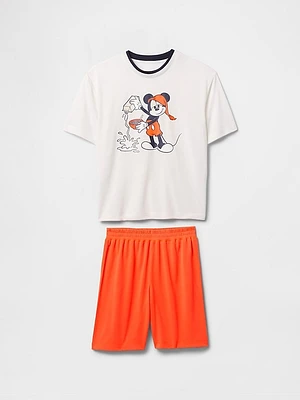 Gap × Disney Kids Recycled PJ Shorts Set