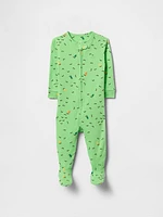 Baby Organic Cotton Footed One-Piece