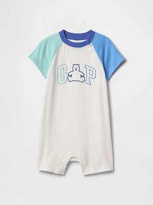 Baby Gap Logo Shorty One-Piece