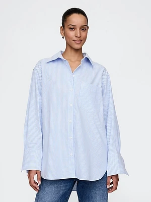 Organic Cotton Oxford Big Shirt