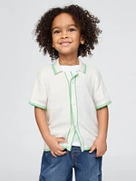 Baby & Toddler Textured Sweater Shirt