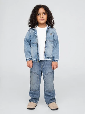 Baby & Toddler UltraSoft Pull-On Baggy Cargo Jeans