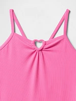 Kids One-Piece Rib Swimsuit