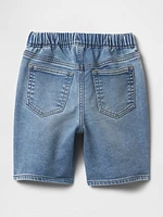 Baby & Toddler Extra Baggy Knit Denim Shorts