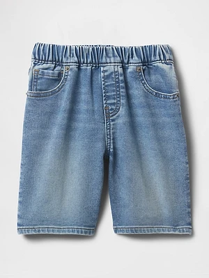 Baby & Toddler Extra Baggy Knit Denim Shorts