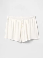 Mini Rib PJ Shorts