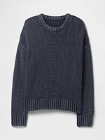 Relaxed Crewneck Sweater